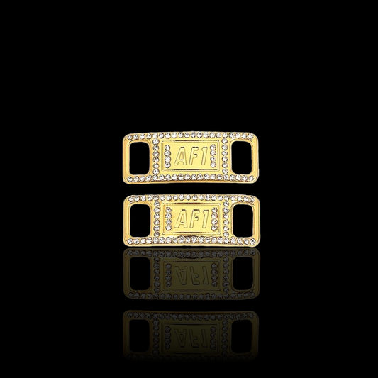 AF1 TAG - Gold Diamonds