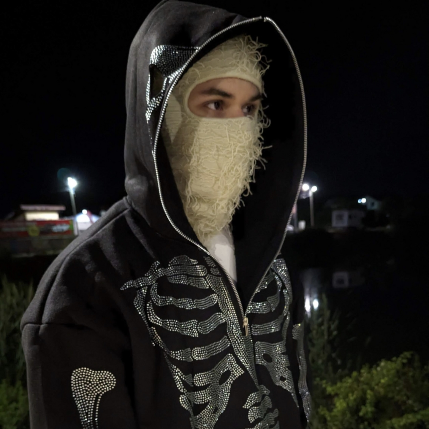 Skeleton Zip-Up