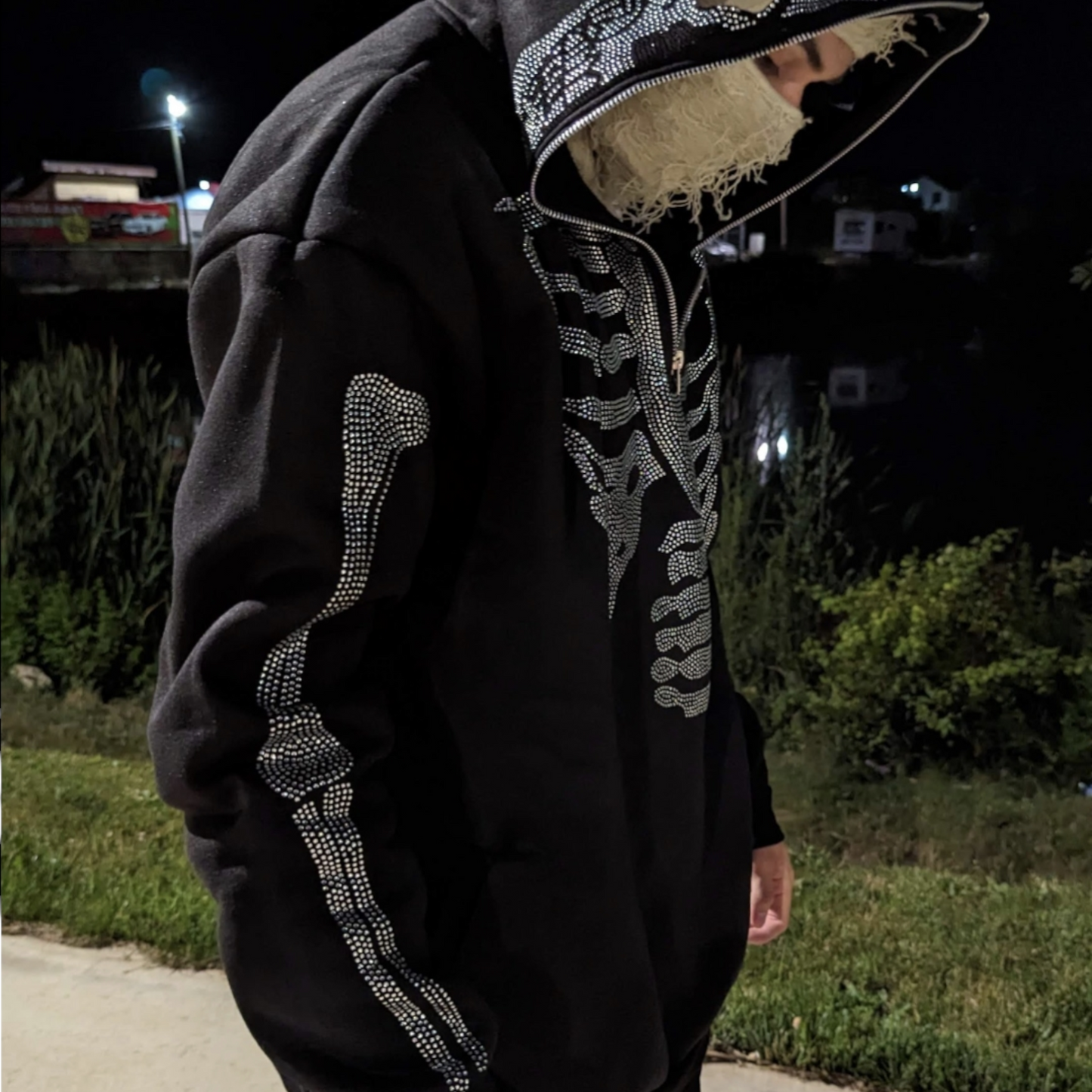 Skeleton Zip-Up