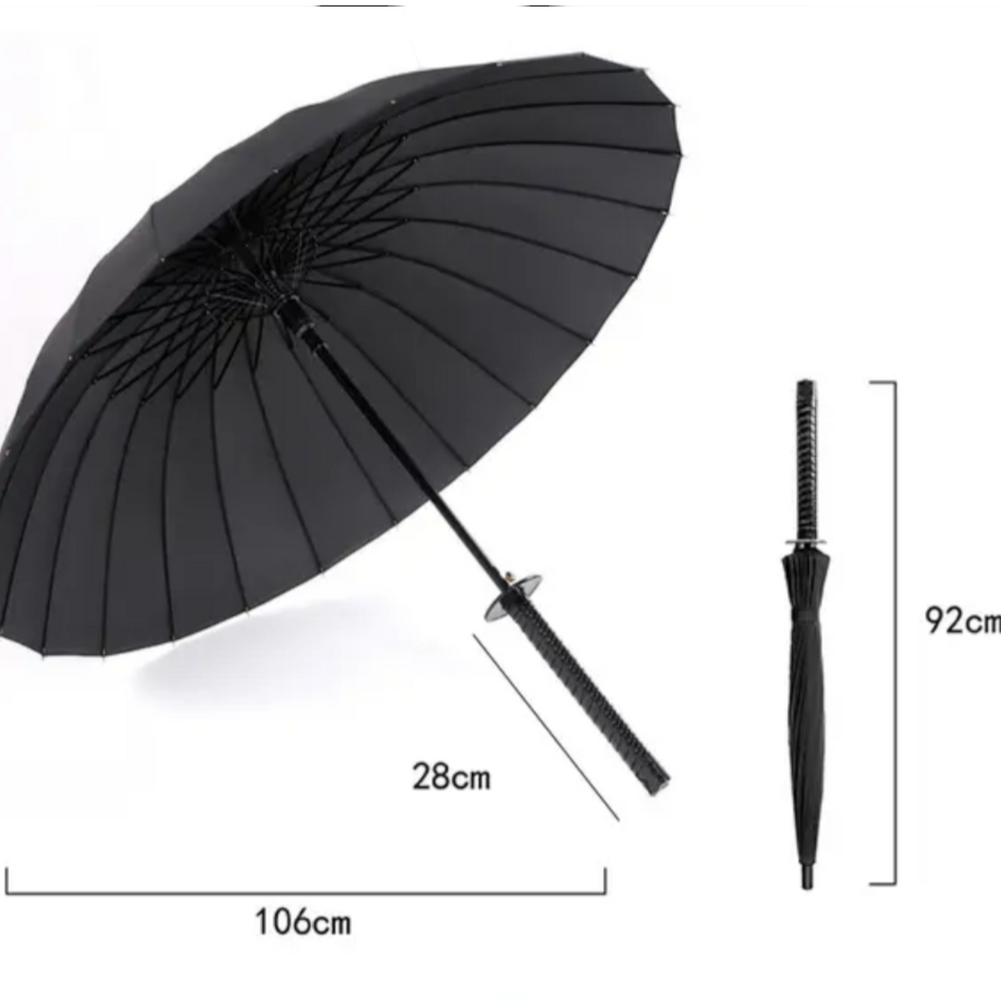 Katana Umbrella (24 spițe)